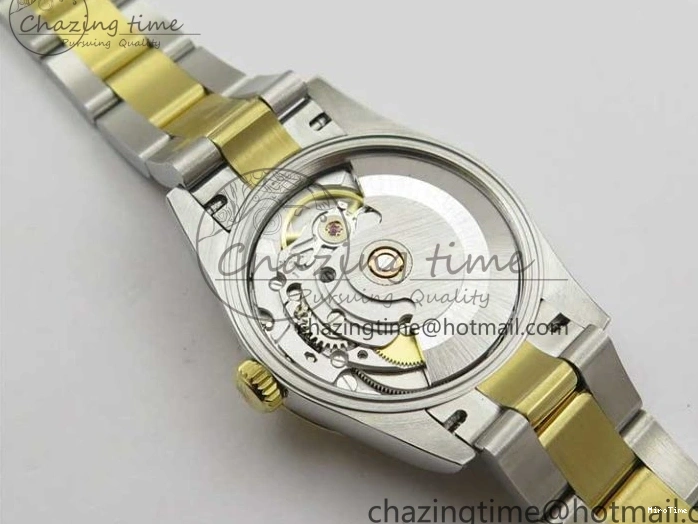 MiroTime 0520 ModernLook Datejust 31mm 278273 SS YG BP Maker Best Edition White MOP Diamonds Dial on SS YG Oyster Bracelet 2723